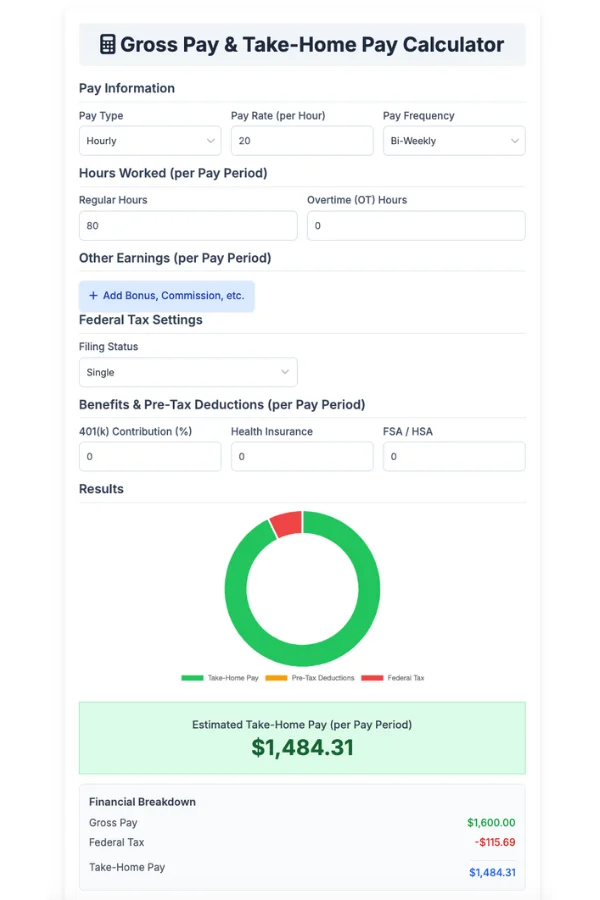 Gross Pay Calculator