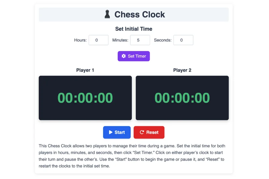 Chess Clock